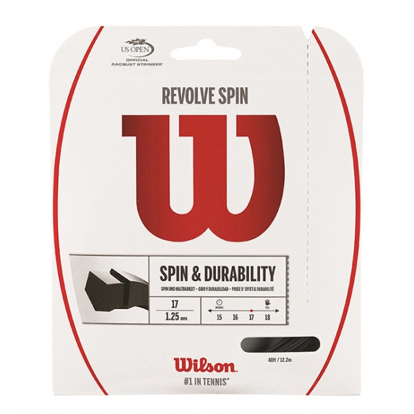 Wilson REVOLVE SPIN 12,2m 1,25mm čierny.jpg