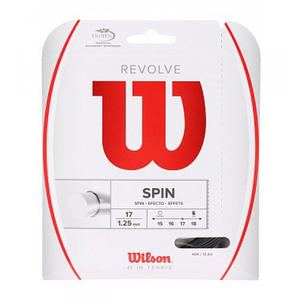 Wilson REVOLVE 12,2m 1,25mm čierny.jpg