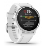 Garmin FÉNIX 6S, silver, white band II.jpg