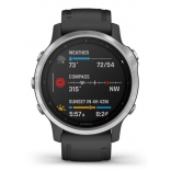 Garmin FÉNIX 6S, silver, black band I.jpg