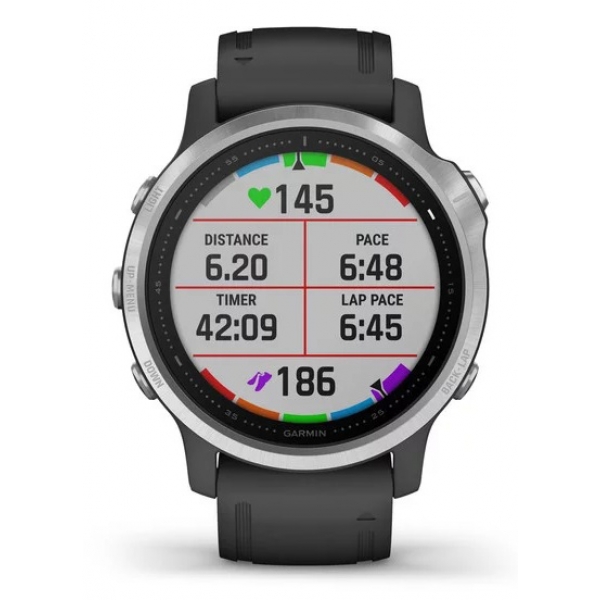 Garmin FÉNIX 6S, silver, black band V.jpg