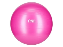 ONE FITNESS Gymnastický míč ONE Fitness Gym Ball 10 růžový, 55 cm.jpg