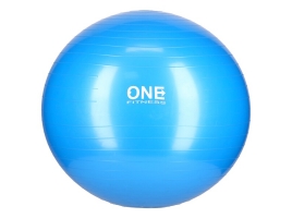 ONE FITNESS Gymnastický míč ONE Fitness Gym Ball 10 modrý, 65 cm.jpg