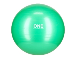 ONE FITNESS Gymnastický míč ONE Fitness Gym Ball 10 zelený, 65 cm.jpg