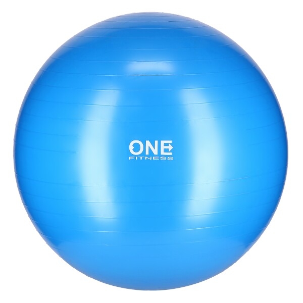 ONE FITNESS Gymnastický míč ONE Fitness Gym Ball 10 modrý, 75 cm.jpg