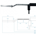 HMS PREMIUM Squat bar HMS PREMIUM GOL320 220 cm x 50 mm.jpg