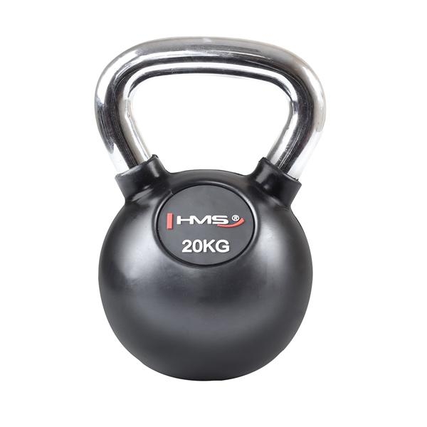 HMS Vinylový kettlebell s chromovaným úchopem HMS KGC 20 kg.jpg