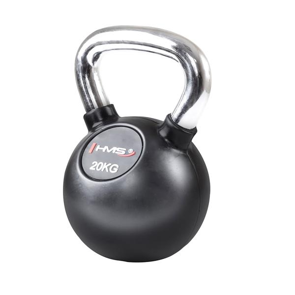 HMS Vinylový kettlebell s chromovaným úchopem HMS KGC 20 kg.jpg