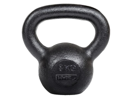 HMS Litinový kettlebell HMS KZG08 8 kg, černý.jpg