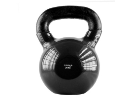 HMS Kettlebell pokrytý vinylem HMS KNV24 24 kg, černý.jpg