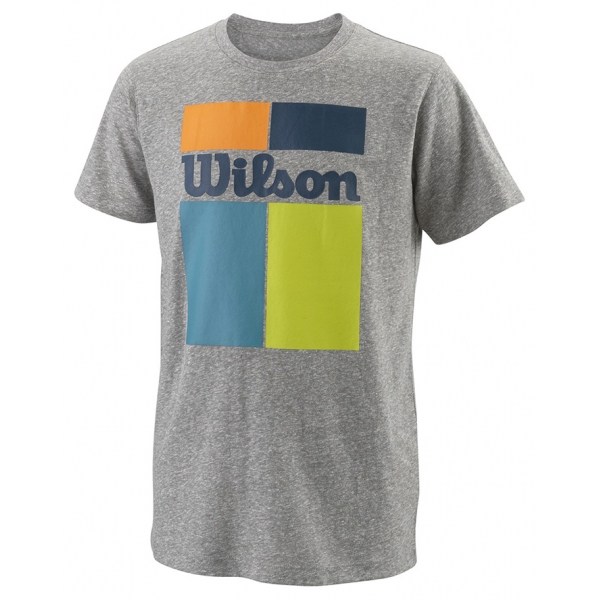 Wilson B Grid Tech Tee heather grey.jpg