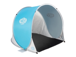 NILS CAMP Samorozkládací plážový stan NILS Camp NC3173 modro-šedý.jpg
