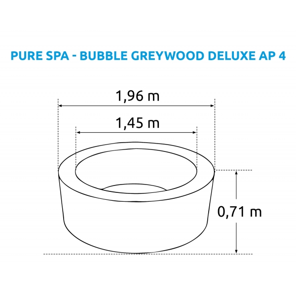 Marimex Pure Spa - Bubble Greywood Deluxe 4 AP I.jpg