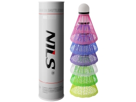 NILS Badmintonové míčky NILS NBL6026 multicolor 6 ks.jpg