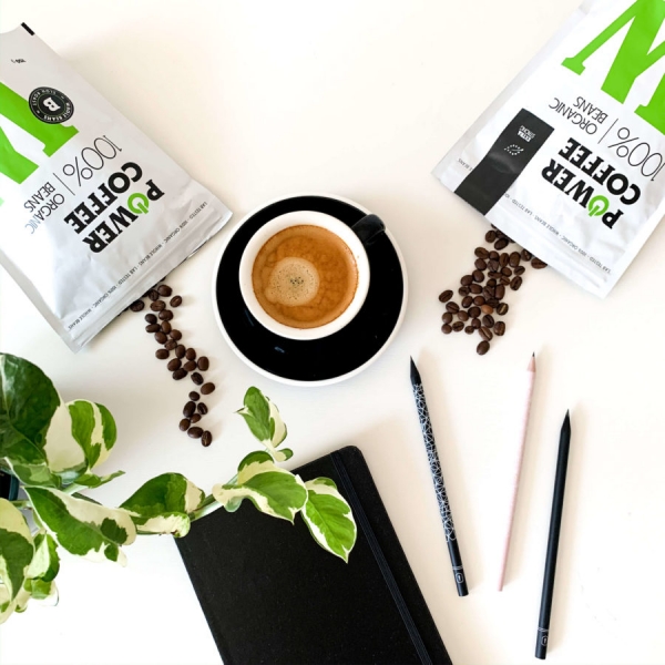Powerlogy Organic Coffee Strong 250 g .jpg