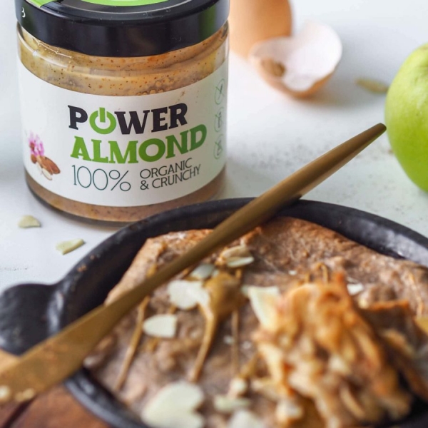 Powerlogy Organic Almond Cream 330 g 1.jpg