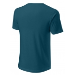 Wilson Script Eco CTN Tee-Slimfit blue.jpg