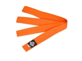 BUSHIDO Oranžový pás ke kimonu DBX BUSHIDO OBI.jpg