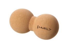 HMS Korkový dvojitý masážní míč HMS BLW02 - Lacrosse Ball.jpg