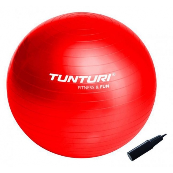 Gymnastický míč TUNTURI 65 cm červený.jpg