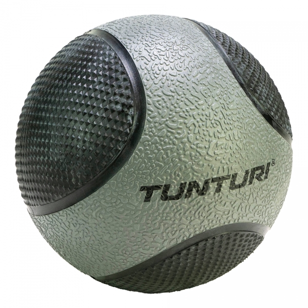 Medicinbal gumový 5 kg TUNTURI šedo/černý.jpg