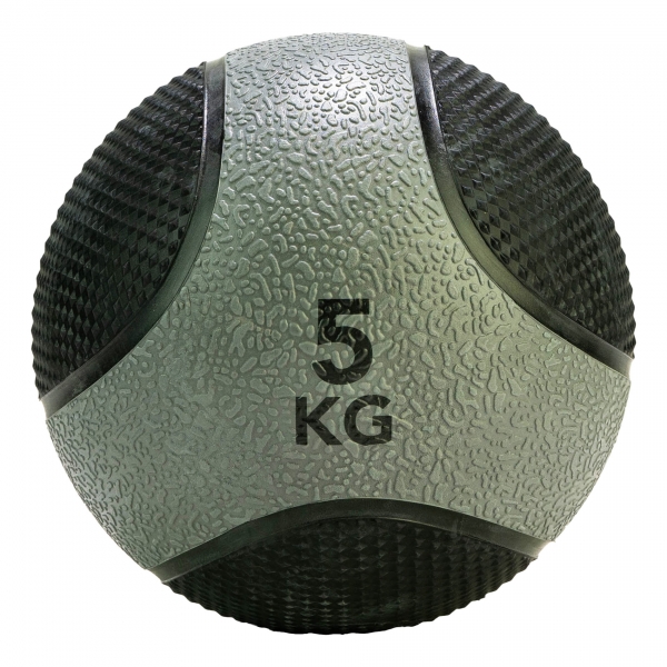 Medicinbal gumový 5 kg TUNTURI šedo/černý.jpg