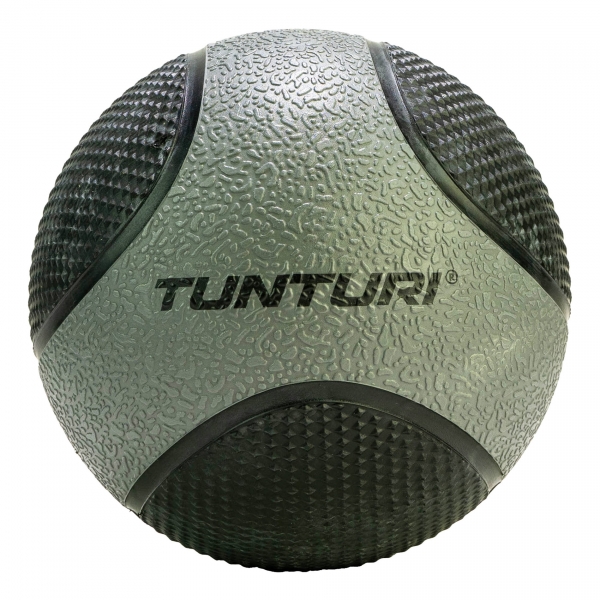Medicinbal gumový 5 kg TUNTURI šedo/černý.jpg