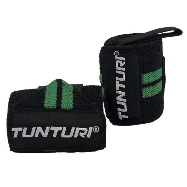 Bandáže zápěstí TUNTURI Wrist Wraps zelené - pár.jpg