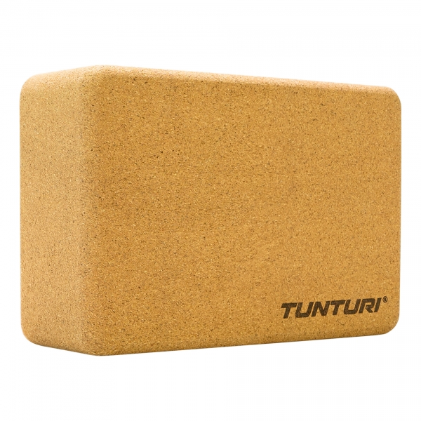 Joga cihlička korková TUNTURI Cork Yoga Block.jpg