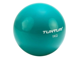 Joga míč Toningbal 1 kg TUNTURI azurový.jpg
