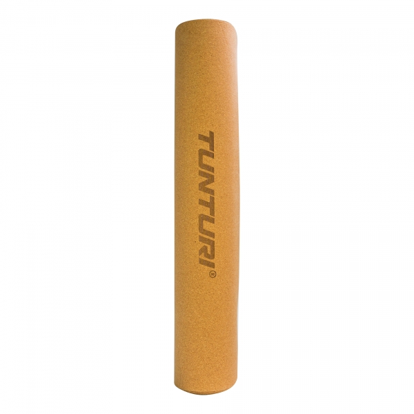 Korková podložka na jogu TUNTURI Cork TPE Yoga Mat.jpg