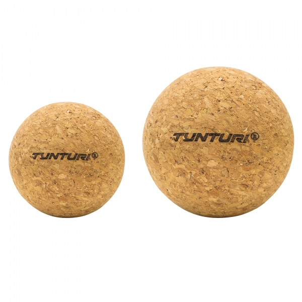 Korkové masážní míčky set TUNTURI Cork Massage Ball - 2 kusy.jpg