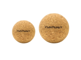 Korkové masážní míčky set TUNTURI Cork Massage Ball - 2 kusy.jpg