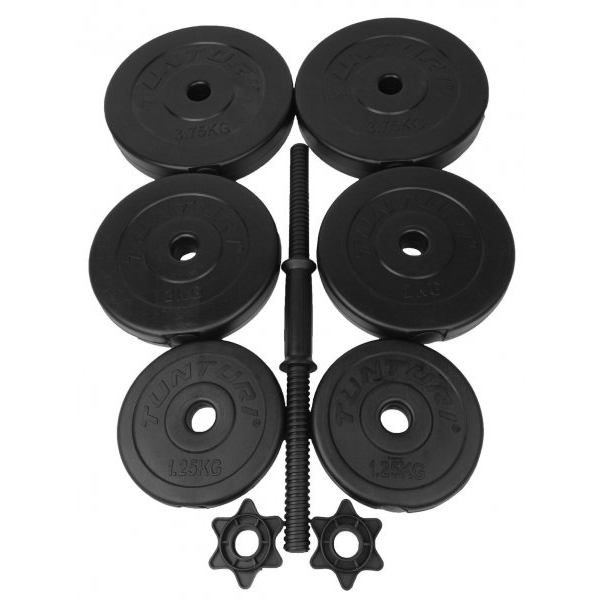 Set nakládacích jednoruček 28 kg TUNTURI Vynil 25 mm.jpg