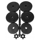 Set nakládacích jednoruček 28 kg TUNTURI Vynil 25 mm.jpg
