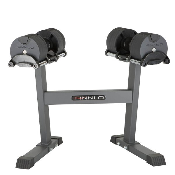 Nakládací jednoruční činka FINNLO Dumbbell Smartlock, 2x32kg.jpg