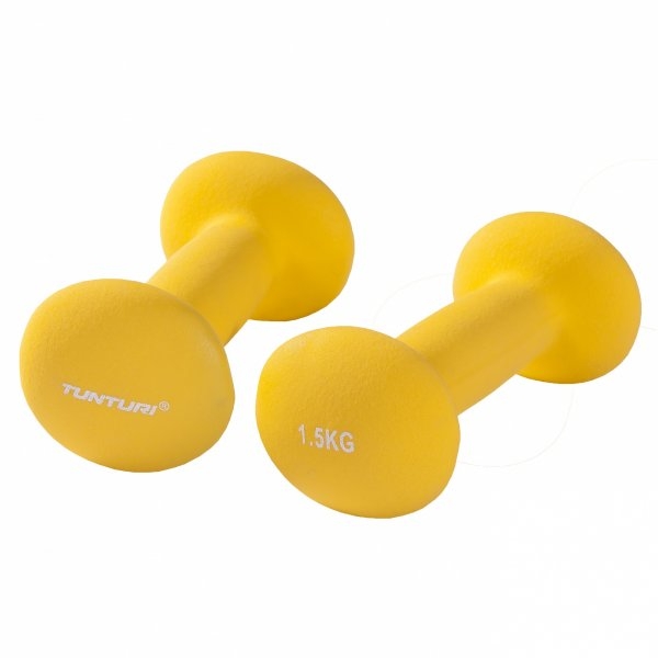 Činka neoprén 1,5 kg TUNTURI žlutá.jpg