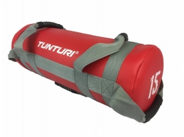 Posilovací vak 15 kg TUNTURI Strengthbag červený.jpg