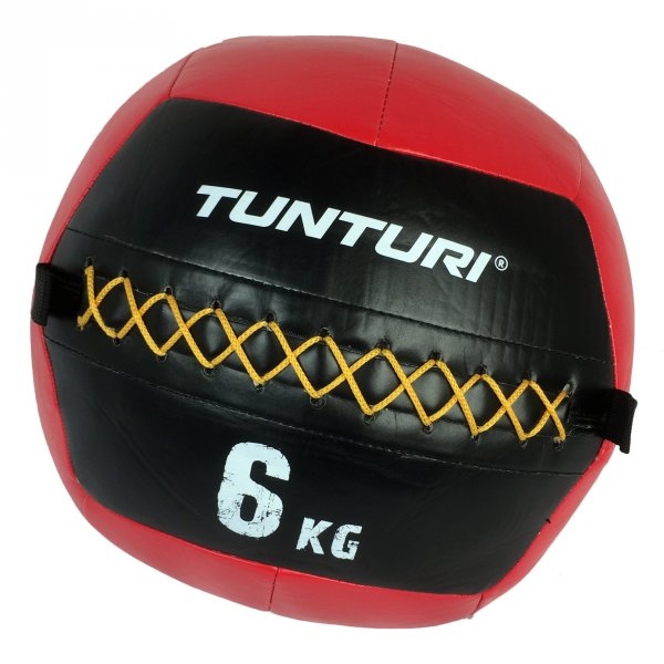 Míč pro funkční trénink TUNTURI Wall Ball - červený 6 kg.jpg
