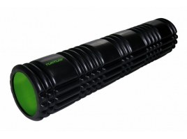 Masážní válec Foam Roller TUNTURI 61 cm / 13 cm černozelený.jpg