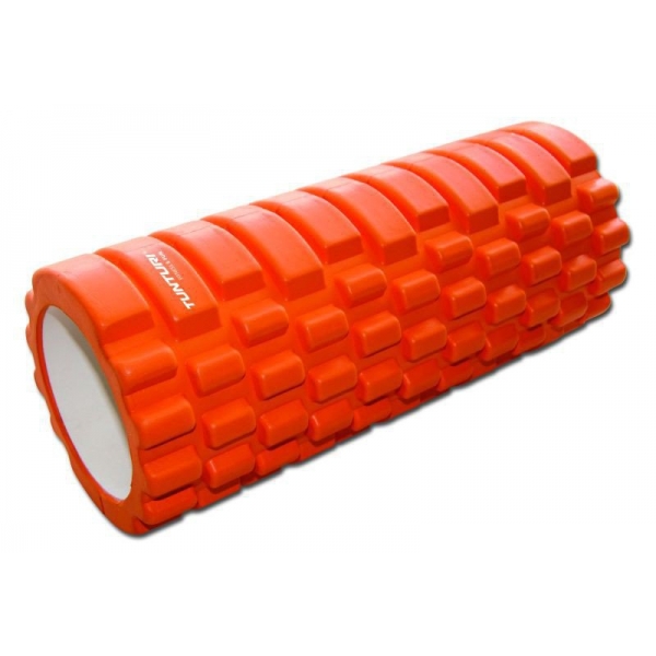 Masážní válec Foam Roller TUNTURI 33 cm / 13 cm oranžový.jpg