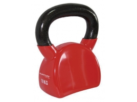 Kettlebell litinový ve vinylu TUNTURI 10 kg červený.jpg