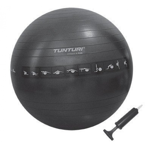Gymnastický míč TUNTURI zesílený 65 cm černý.jpg