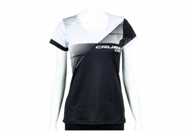 Dámské sportovní tričko CRUSSIS - ONE, krátký rukáv, černá/bílá.jpg