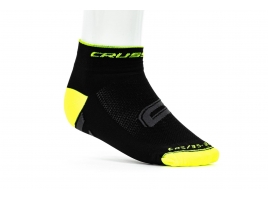 Crussis Cyklistické ponožky CRUSSIS, černo/žluté.jpg