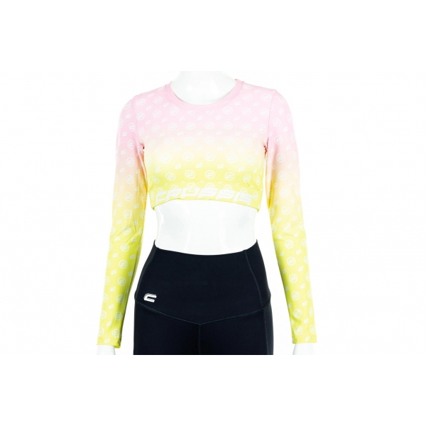 Dámsky Crop Top dlhý rukáv FIT OMBRE.jpg