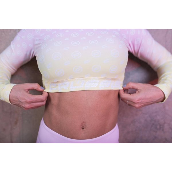 Dámsky Crop Top dlhý rukáv FIT OMBRE.jpg