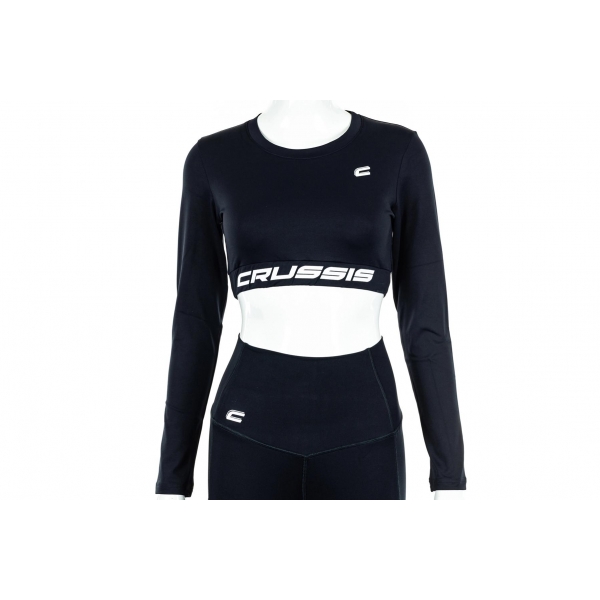 Dámsky Crop Top dlhý rukáv BLACK.jpg