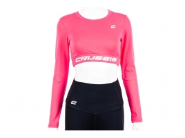 Dámsky Crop Top dlhý rukáv NEON PINK.jpg