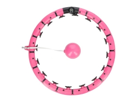 HMS Masážní hula hoop HMS FH07 se závažím a počítadlem růžová.jpg